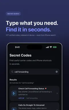 Secret Codes 在 317 个已验证拨号代码中搜索